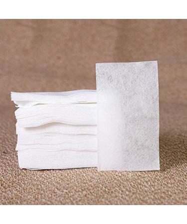 500pcs White Simply Soft Square Makeup Pads - Absorbent Disposable Non-Woven Cosmetic Wipes for Facial & Nail Polish Removal - Buy Online on SooperMarket.com