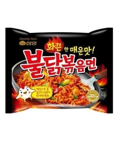 Samyang Stir-Fried Noodles with Hot and Spicy Chicken Ramen