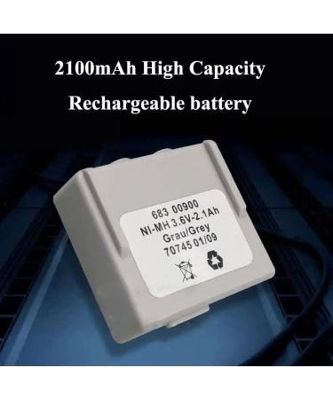 Buy 3 Pack 68300900 Battery 3.6V 1.2A for HETRONIC - Rechargeable Remote Control Battery - International Shipping Available - Buy Online on SooperMarket.com