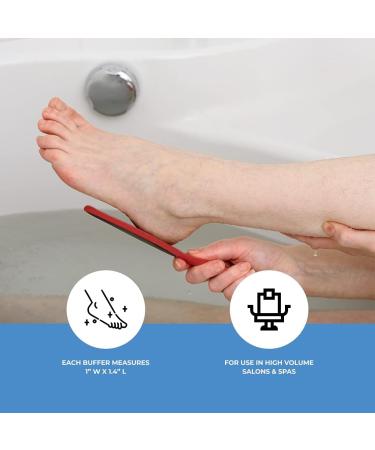 ForPro Red Panda Foot File 60/100 Grit Double-Sided Pedicure File for Feet and Heels - Large Size - Pack of 1 - Buy Online on SooperMarket.com