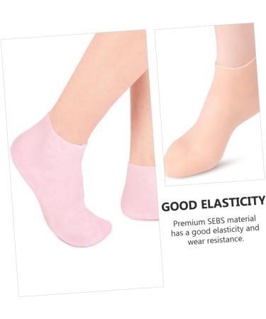 minkissy 6 Pairs Gel Socks High Heel Socks Moisturizing Foot Socks Socks Men Socks Lotion Socks Pink Socks Gel Care Socks Gel Boat Socks Women's Sebs Stocking High Elasticity - Buy Online on SooperMarket.com