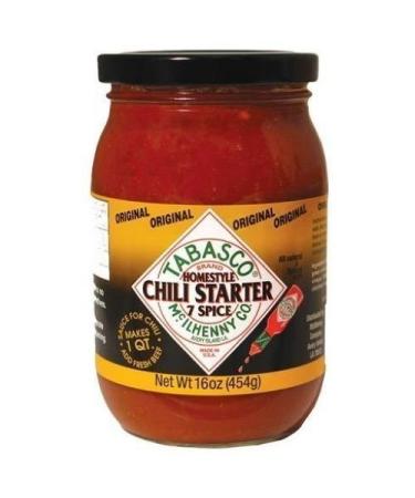 Tabasco Sauce 7spice Chili, 16 oz, pack of 6