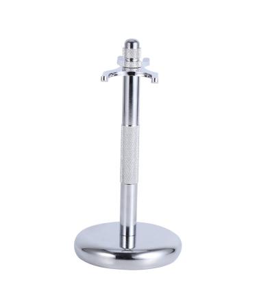 Premium Aluminum Shaving Brush Stand - Durable Holder Rack for Grooming Tools | 15cm x 7cm | Fast International Shipping - Buy Online on SooperMarket.com