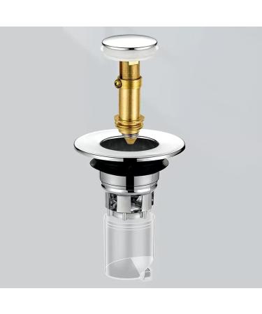 Basin Up Drain Filter Wash Basin Bounce Drain Filter Sink Drain Stopper Up Drain Filter Home Bathroom Use Bathroom Sink Drain - Buy Online on SooperMarket.com