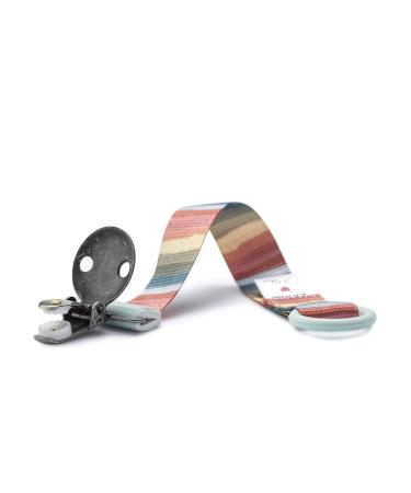Elodie Details Rainbow Trails Pacifier Holder & Clip | Multicoloured Pacifier Organizer for Babies - Buy Online on SooperMarket.com