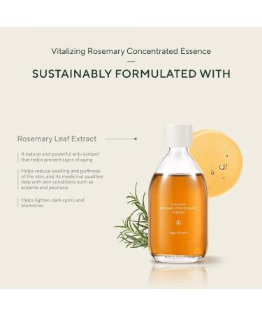 AROMATICA Vitalizing Rosemary Essence 100ml - Vegan Moisturizer for Firm & Radiant Skin | Anti-oxidant Care | Non-irritating Toner - Buy Online on SooperMarket.com