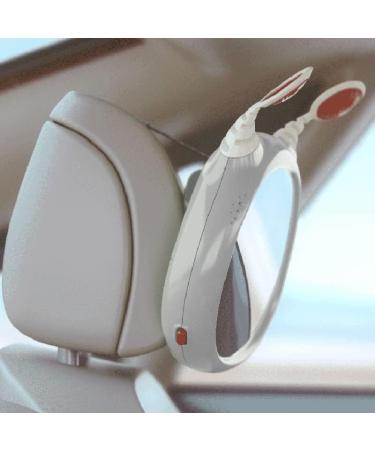 Benbat Oly Active Baby Car Mirror | Shatter-Proof, Rear Facing, Entertaining & Soothing | Adjustable Headrest Mirror with Remote Control - Grey - Buy Online on SooperMarket.com