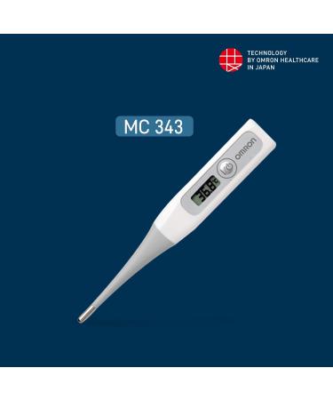 Omron MC-343 Digital Flex Thermometer - Fast 10 Second Readings - Buy Online on SooperMarket.com
