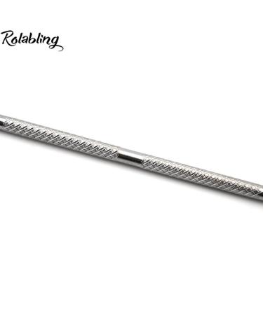 Rolabling 7.2 Pro Stainless Steel Makeup Spatula Double Sided Cosmetic Stirring Rod Nail Art Manicure Tool - Size 2 - Buy Online on SooperMarket.com