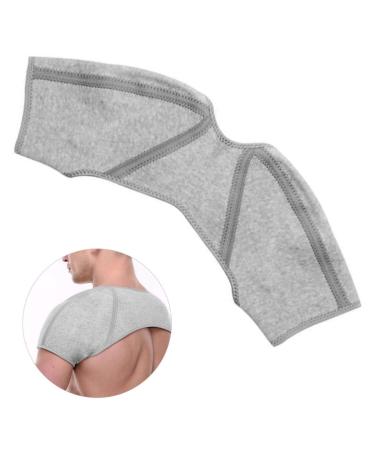 Double Shoulder Brace M - Shoulder Support Brace Pain Relief Compression Shoulder Warm Wrap Protector Double Shoulder Support Double Shoulder Brace Grey Medium - Buy Online on SooperMarket.com