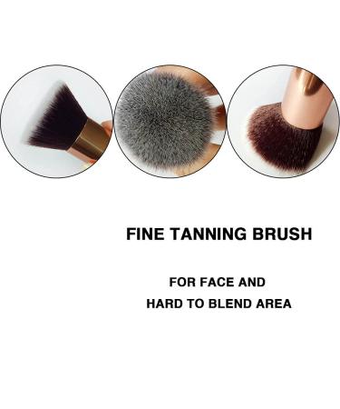 4 Pack Self Tanning Kit with Mitt, Back Applicator, Exfoliating Glove & Face Tanner Brush - Brown - Buy Online on SooperMarket.com