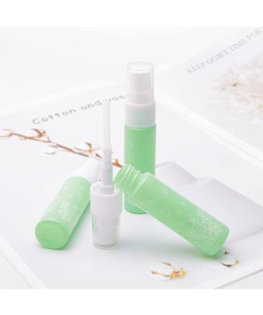 Buy PXYELEC 10ml Green Glass Spray Bottles - Refillable Atomizer Set with 10 Trophies for Perfumes & Essential Oils - Ideal for Travel & Dosage - Buy Online on SooperMarket.com