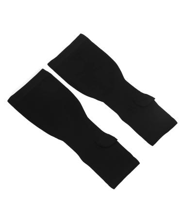 Toeless Compression Socks Durable and Comfortable Breathable Elastic Compression Socks for Travel (5XL)