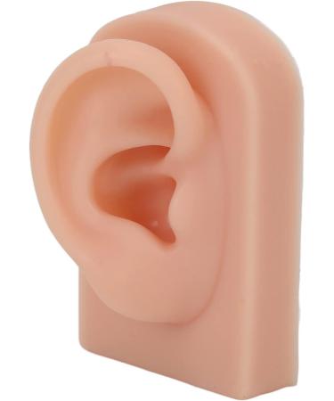 Silicone Right Human Ear Model for Jewelry Display and Piercing Practice - Dark Skin - Buy Online on SooperMarket.com
