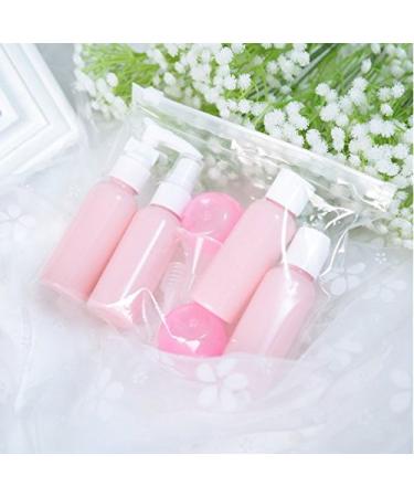 WOIWO 9-Piece Travel Kit - Plastic Spray Bottles Lotion Shampoo & Cosmetic Containers for International Shipping - Buy Online on SooperMarket.com