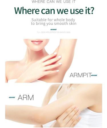Laser Hair Removal with Cooling System - At-Home IPL Device for Women and Men - Upgraded to 999,900 Flashes - Permanent Hair Removal on Facial, Legs, Arms, Bikini Line - White - Buy Online on SooperMarket.com