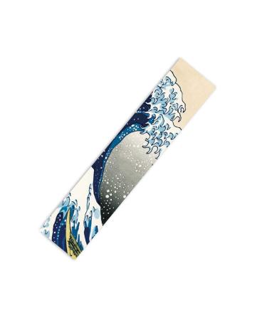 47"X10" Sport Outdoor Electric Skateboard Longboard Dancing Board Old School Board Waterproof Griptape Sheet Sticker Deck Sandpaper Sea wave
