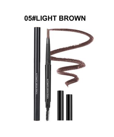 5 Colors Waterproof Eyebrow Pen - Long Lasting Gel & Triangular Tip Brush for Perfect Eyebrow Makeup - Buy Online on SooperMarket.com