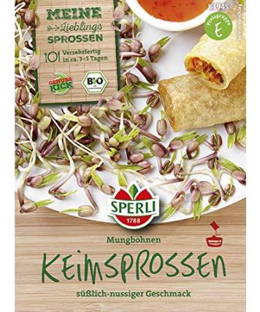 Fagioli Organic mung germogli - Vigna Radiata ca. 30 g di semi 84945