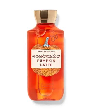 Bath & Body Works  Marshmallow Pumpkin Latte Signature Collection Shower Gel  White Citrus  10 Ounce (Marshmallow Pumpkin Latte) White Citrus Pumpkin Latte 10 Fl Oz (Pack of 1)