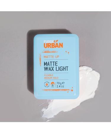 Fudge Urban Matte Wax 70g - Light Flexible Hold Men's Hair Styling Wax | Non-Sticky & Invisible Texture - Buy Online on SooperMarket.com