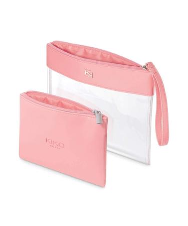 KIKO Milano Transparent Beauty Case 003 | Stylish Cosmetic Bag with Inner Pouch - Shop Internationally - Buy Online on SooperMarket.com