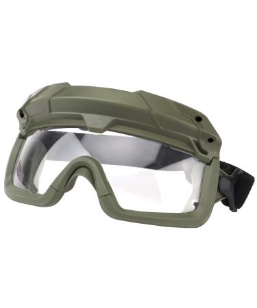 ATAIRSOFT Tactical Anti Fog Safety Protection 2 Modes Goggles Glasses for Airsoft Military Hiking Paintball Hunting