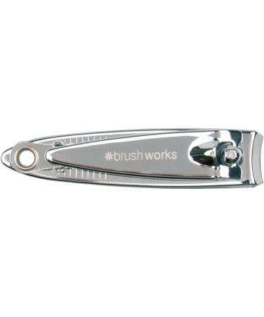 Brushworks Nail Clipper - Precision Stainless Steel Nail Trimmer - Buy Online on SooperMarket.com