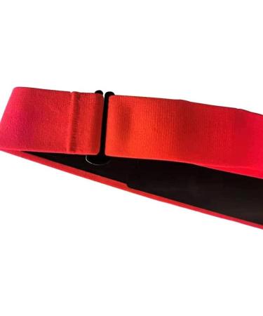 Yuandan Bluetooth Heart Rate Monitor Belt - Waterproof HR Sensor with Adjustable Replacement Tape - Compatible with ANT+ - Red - Buy Online on SooperMarket.com