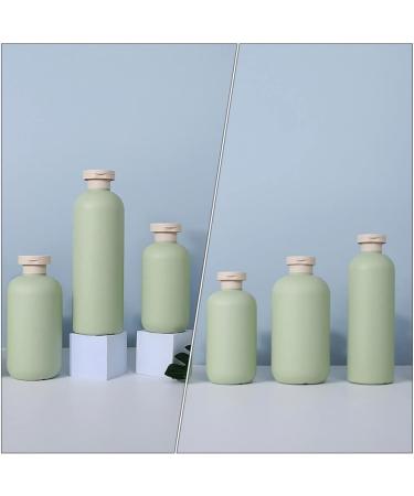 minkissy 3pcs Flip Cap Shampoo Bottles Empty Sub Package Squeeze Bottles Shower Gel Bottle Refillable Containers for Shampoo Lotions Cream Wash Conditioner Green 12.8x5.8cm - Buy Online on SooperMarket.com