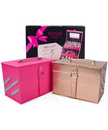 FantasyDay All-in-one Makeup Set Gift Surprise | Full Makeup Kit for Women Multipurpose Essential Starter Bundle Include Eyeshadow Palette Lipstick Blush Concealer Face Powder Eyeliner Mascara Brush - Buy Online on SooperMarket.com