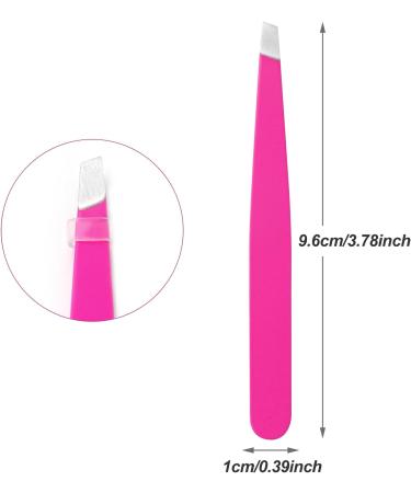 Sularpek Stainless Steel Slant Tweezer - Precision Eyebrow & Facial Hair Remover Set for Women and Men - Buy Online on SooperMarket.com