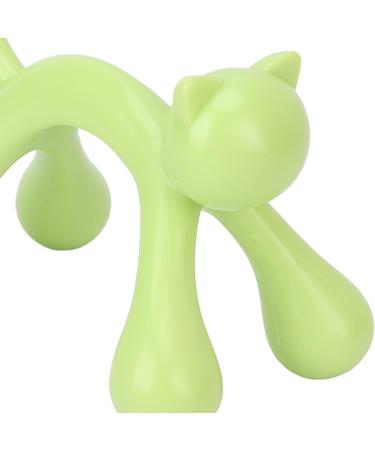 Buy Pressure Point Massager - Kitten Shape ABS Material Deep Tissue Handheld Device (Green) - International Shipping Available - Buy Online on SooperMarket.com