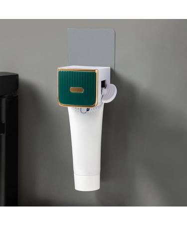 Ecoriendly Toothpaste Tube Squeezer Cream Tube Squeezer Wall-Mounted Toothpaste Dispenser for Toothpaste Cream Foam White - Buy Online on SooperMarket.com