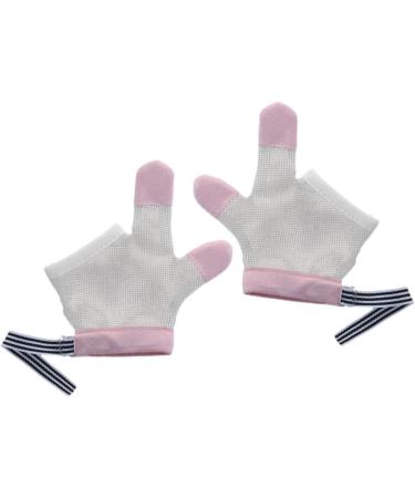 KOMBIUDA Baby Mittens 3 Pairs - Anti-Scratch Breathable Finger Gloves for Infant - No Thumb Stop Mesh Mitts - Prevent Scratches & Sucking - Size L - 2x3pcs - Buy Online on SooperMarket.com