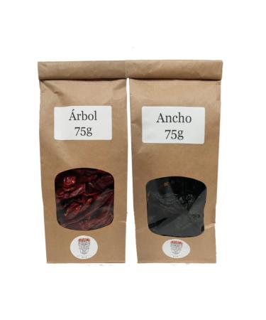Mexican Dried Chillies (Ancho and Arbol)