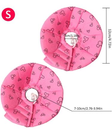 NashaFeiLi Elizabethan Pet Collar for Hamster & Chinchillas - Adjustable Comfortable Size S in Pink & Rose - Perfect for Small Pets - Buy Online on SooperMarket.com