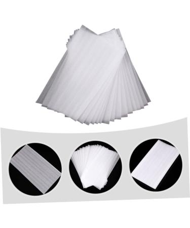 Angoily 100 Sheets Pearl Cotton Highlighter Diy Hair Dye Paper Hair Coloring Film Hair Coloring Kit Hair Wrapping Paper Strips Hair Bleach Professional Hair Dye Board Shims Foil Major Foam 41.2x14.8cmx2pcs Whitex2pcs - Buy Online on SooperMarket.com