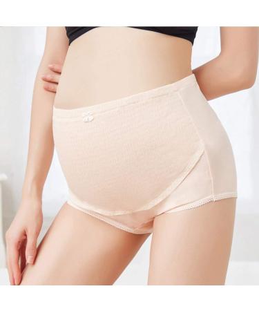 FEOYA Maternity Safety Shorts Pants XL - High Elastic Cotton Briefs (2pcs) - 132-165 lb - High Waist - Style 004 - Buy Online on SooperMarket.com