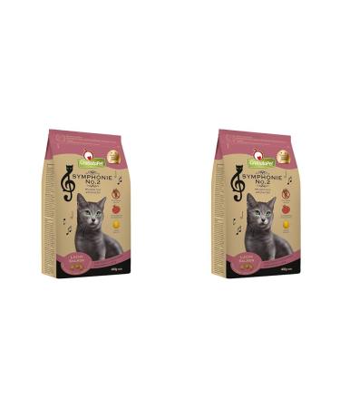 Granapet Symphony No.2 salmon 300 g dry food for cats single feed without grain & sugar additives tasty cat food with noble fish (pack with 2) salmon 300 g (2 pack)