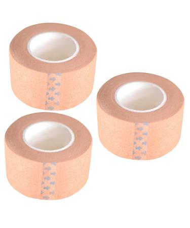 FRCOLOR 3pcs Roll K Tape Eye Makeup Tape for Eye Shadows Cosmetic Paper Tape Fabric Tape Lash Tape Adhesive Tape Eyeshadow Tape Eyelid Tape Double Eyelid Sticker Eyelash Growth Zone mediumx3pcs As Shownx3pcs