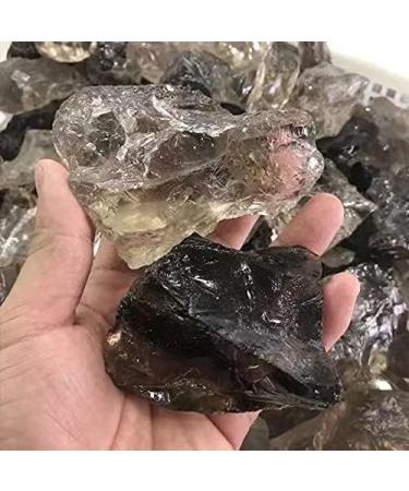 500g Natural polishing Smoky Quartz Tumbled Stone Crystals for Chakra Reiki Balancing - Buy Online on SooperMarket.com