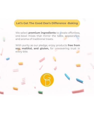 Good Dee's Sugar Free Sprinkles | Low Carb Rainbow Sprinkles | Keto Sprinkles with All Natural Coloring | | Diabetic Dye-Free Dairy-Free & Gluten-Free | (1g Net Carbs Per Serving) - Buy Online on SooperMarket.com