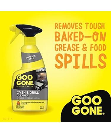 Goo Gone Oven and Grill Cleaner and Degreaser - 28 Ounce - 2 Pack - Removes Tough Baked On Grease and Food Spills Surface Safe - Buy Online on SooperMarket.com
