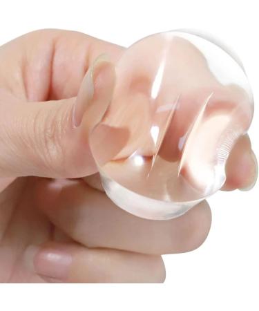 2PCS Nail Seal Stamp Silicone Stamper Heads for French Tips Manicure - Red & Colorful - Buy Online on SooperMarket.com