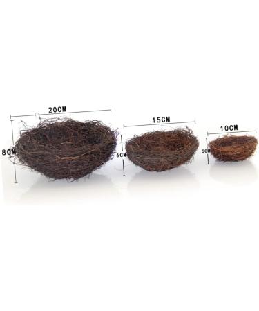 Buy Wofashpuret Artificial Spring Branches & Bird Nest Decor - 20cm Floral Moss Decoration for Home & Garden - Buy Online on SooperMarket.com