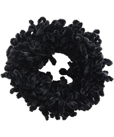 Volumising Scrunchie Big Hair Tie Ring Hijab Volumizer Khaleeji Headwear for Women Black Volumising Scrunchie - Buy Online on SooperMarket.com