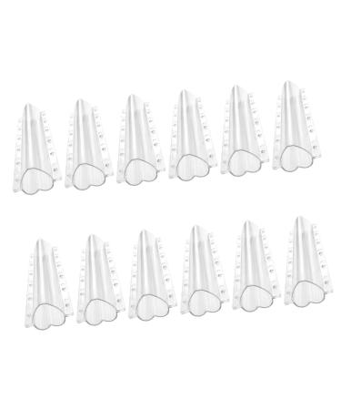 SUPVOX Tools 12 Pcs Vegetable Shaping Fruit Watermelon Shaped Cucumber Mushroom Toaster Oven Transparentx4pcs 20x6.5cmx4pcs