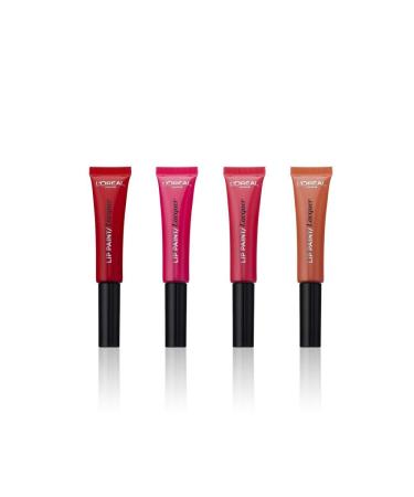 L'Or al Paris Infaillible Lip Paint Lacquer 105 Red Fiction - Long-Lasting Lip Makeup | International Shipping Available - Buy Online on SooperMarket.com