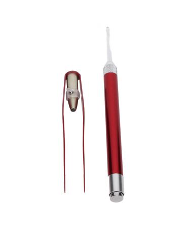Light Ear Spoon Stainless Steel 2pcs Light Ear Pick er Remove Portable for Travel Use for Kids
